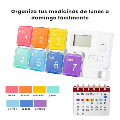 Organizador de Medicación con Alarma